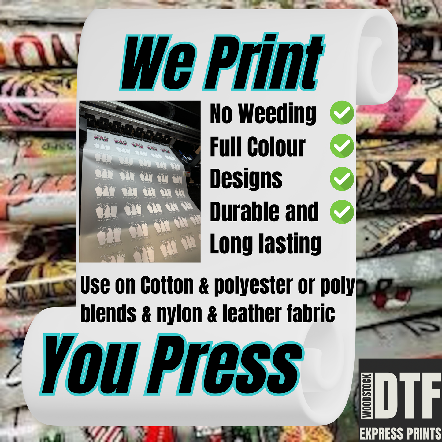 Custom Gang Sheet DTF - With Builder on this Website